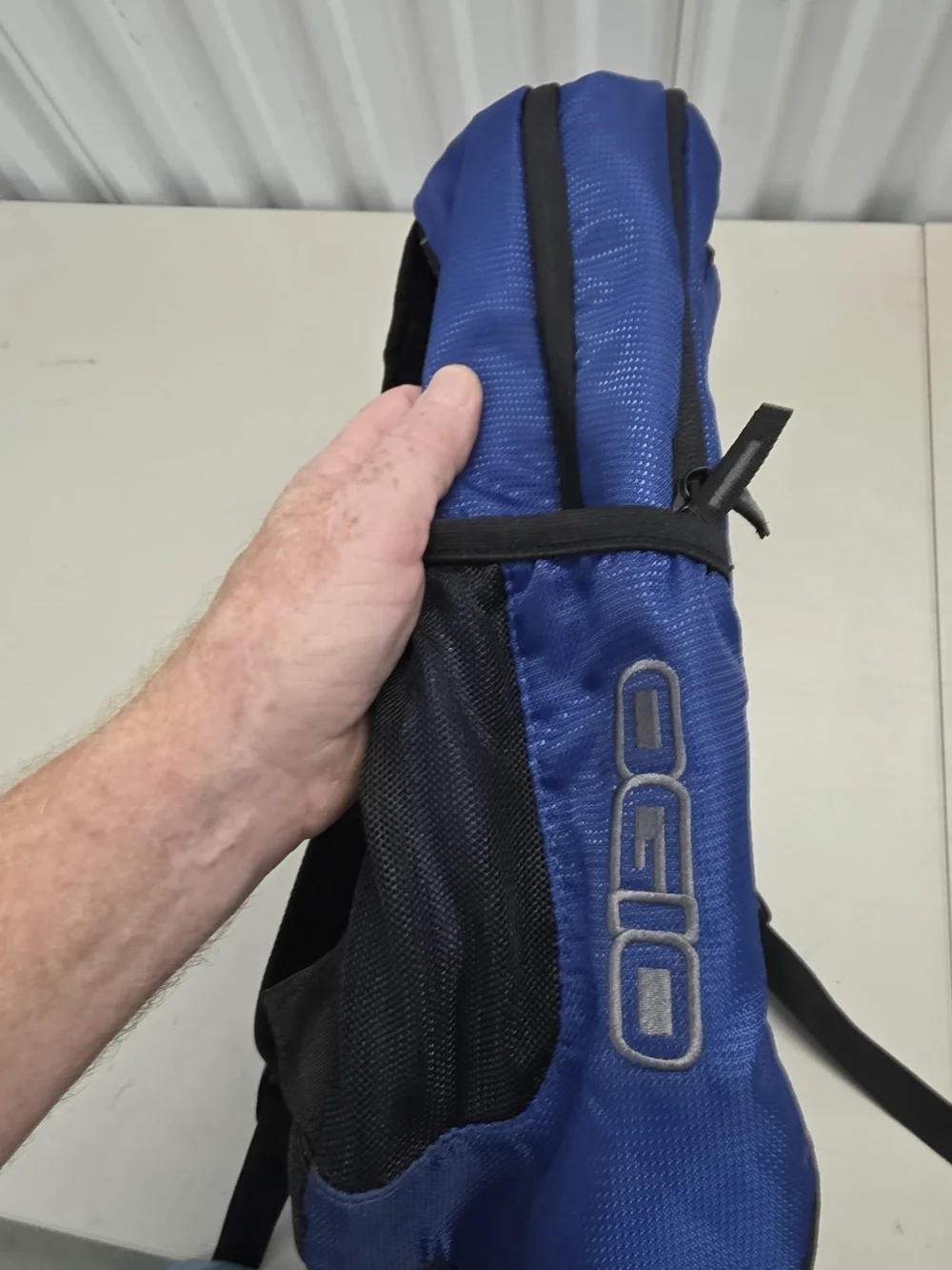 Ogio Black & Blue Backpack Districk Attorney Cobb Judicial Circuit Stiched Logo